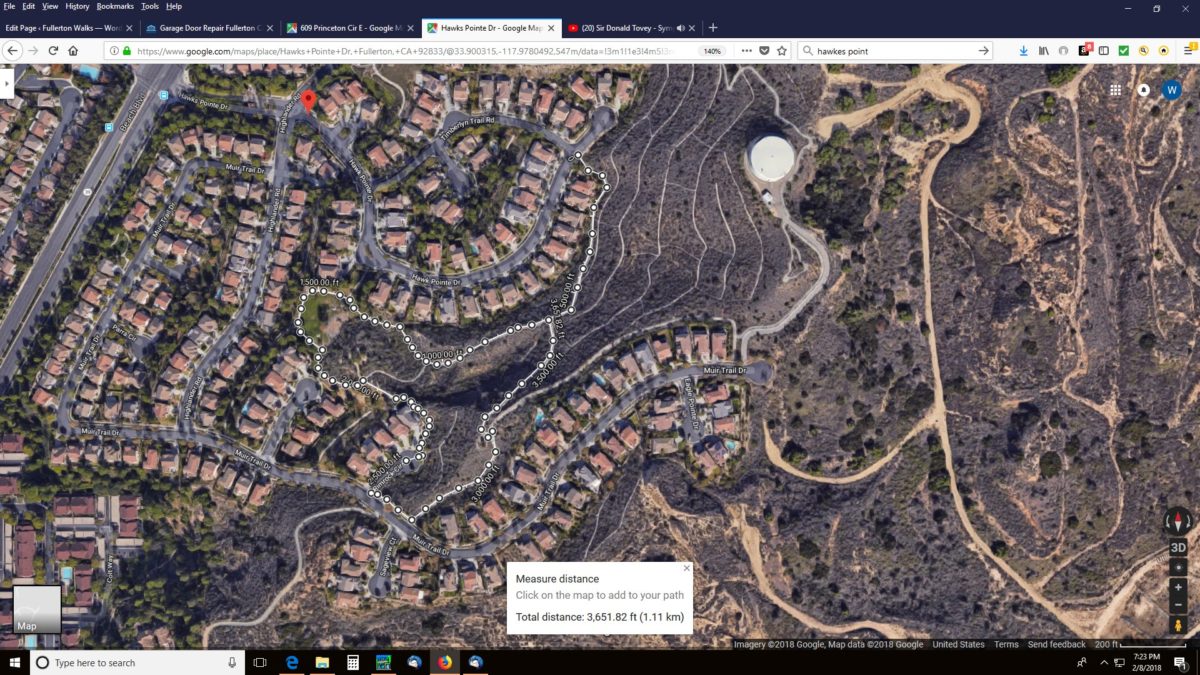 Hawks Pointe and Muir Trails Fullerton Walks