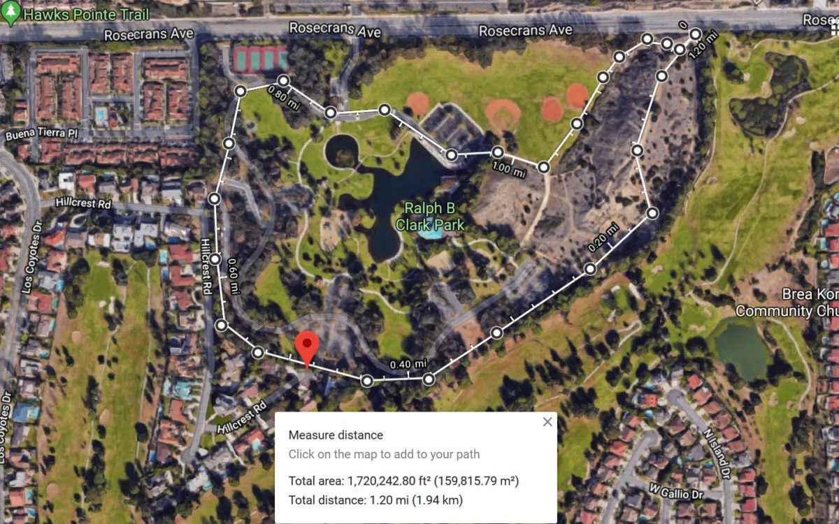 Clark Park Trails Fullerton Walks